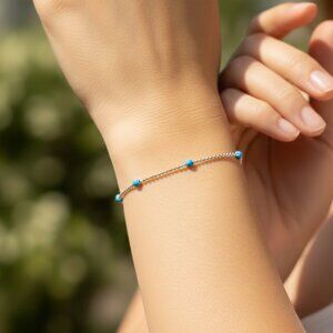 "Trendy Handmade Bracelet – A Stylish Gift for Women & Girls, MAR091353